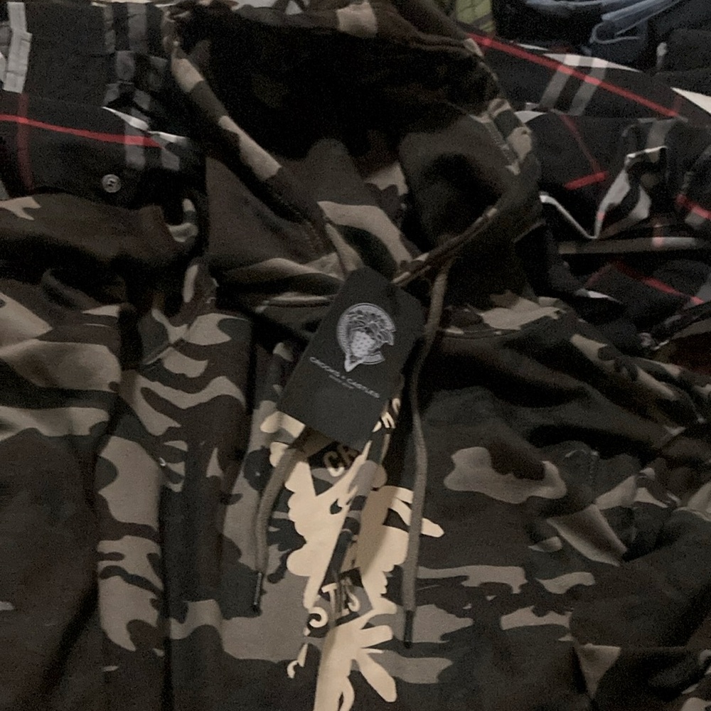 Crooks,& Castles camouflage hoodie!🏰